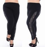 Legguin renda plus size