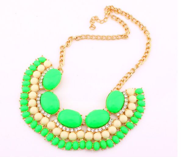 max colar verde neon