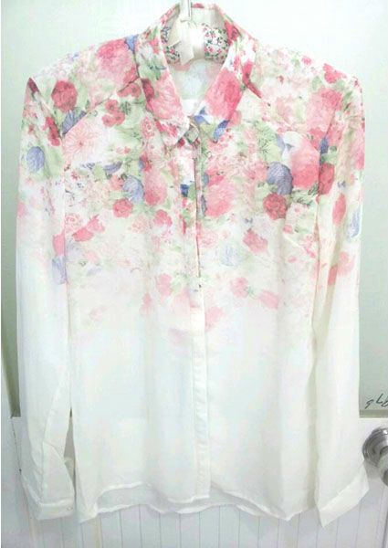 CAMISA FLORES